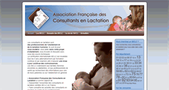 Desktop Screenshot of consultants-lactation.org
